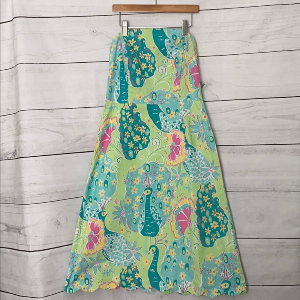 Lilly Pulitzer Southern Belle Strapless Dress